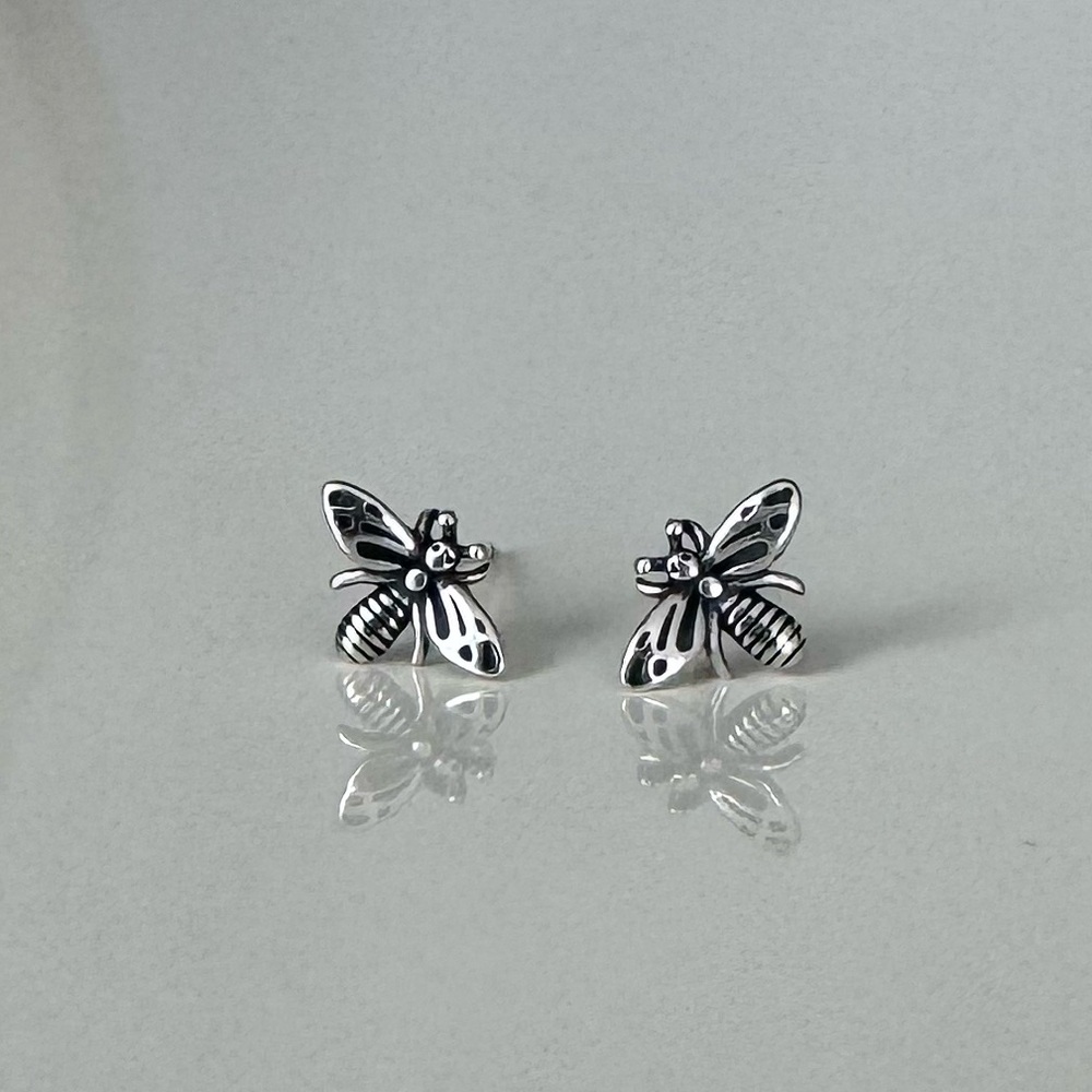 NWOT Sundance Buzzy Bees Earrings, Sterling Silver
